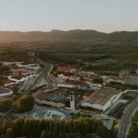 Bodegas de Haro - imagen aerea del Barrio de la Estacion
